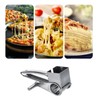 QANYEGN Multi Function Rotary Grater, Stainless Steel Rotary Cheese Grater,