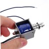 KONTONTY Solenoid Electromagnet 12v Push Pull Open Frame Plunger Spring