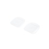 Fox Run Nylon Pot/Pan Scraper, Set of 2, White