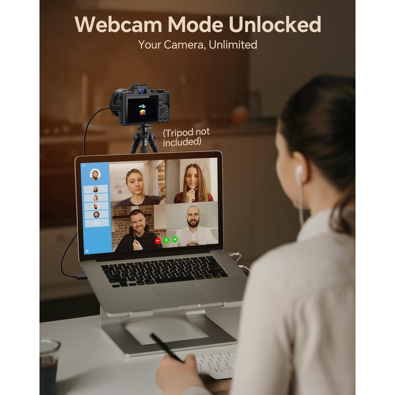 Fulealfly 8K Digital Camera for Photography, 88MP Autofocus WiFi Vlogging