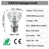 Vinaco PAR16 Halogen Bulb 39 Watt, 6 Pack High Output