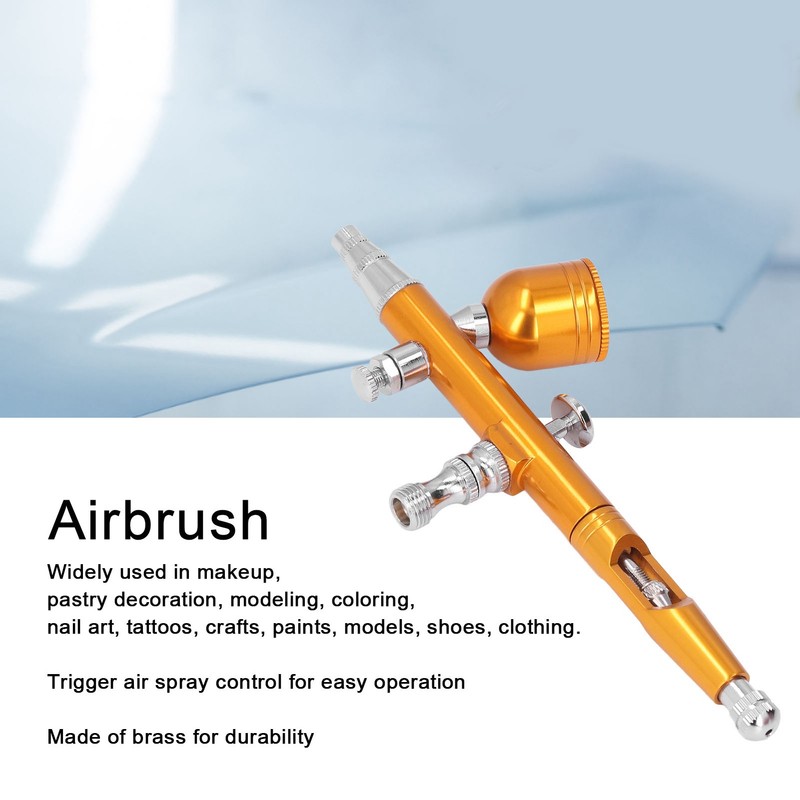 Airbrush Portable Small G1/8 DIY Paint Spray Gun Brass Airbrush