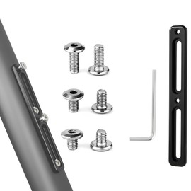 Bike Bottle Cage Adapter Kit, Bicycle Water Bottle Holder Mount Accessories 2 Slot, Adjustable Bike Cup Cage Bracket Adapter with 1 hex Wrench and 6 Screws