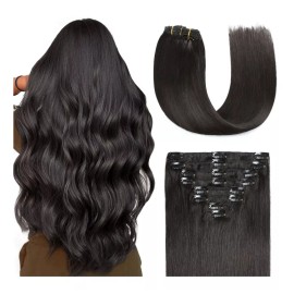 Sunya Extensiones Cabello 110gr 14in Negro Natural #1b