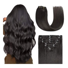 Sunya Extensiones Cabello 110gr 14in Negro Natural #1b
