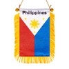 WXTWK 3 X 5 Inch Philippine Philippines Flag Filipino Window
