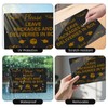 YIKIADA Please Leave Packages and Deliveries Sign with Pre-Drilled Holes