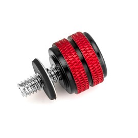 Mofun Two-color Seat Bolt Mount Screw 1/4 Inch-20 Thread Compatible with Harley Touring Sportster Dyna Softail Street Trike 1986-2024 models