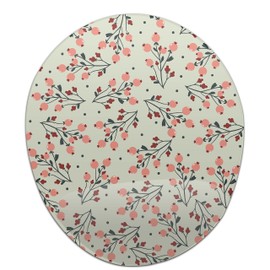 Bonamaison, Ergonomisches Mauspad mit Handgelenkauflage, Digital Bedruckt Mauspad Anti-Sehnenscheide Probleme, rutschfeste Unterseite, für Büro und Zuhause, Größe: 20x23 cm