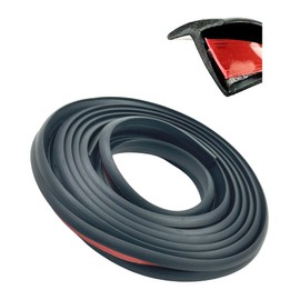 HTharros Car Mall, T-Shaped, 16.4 ft (5 m), Aero Mall, Gap Filling, 0.2 inches (6 mm), Free-Cut Headlight, Aero Parts, Door, Wind Noise Prevention, General Purpose, 6 x 10