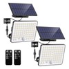 nipify Solar Motion Lights Outdoor, 3 Modes Split Motion Sensor