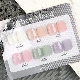 classic nail Jello Jello Urban Mood Non-wipe Syrup Gel / 젤로젤로 어반무드 논와이프 시럽젤