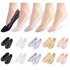 Landrain 10 Pairs of Women's Ankle Socks Invisible Women 34-38