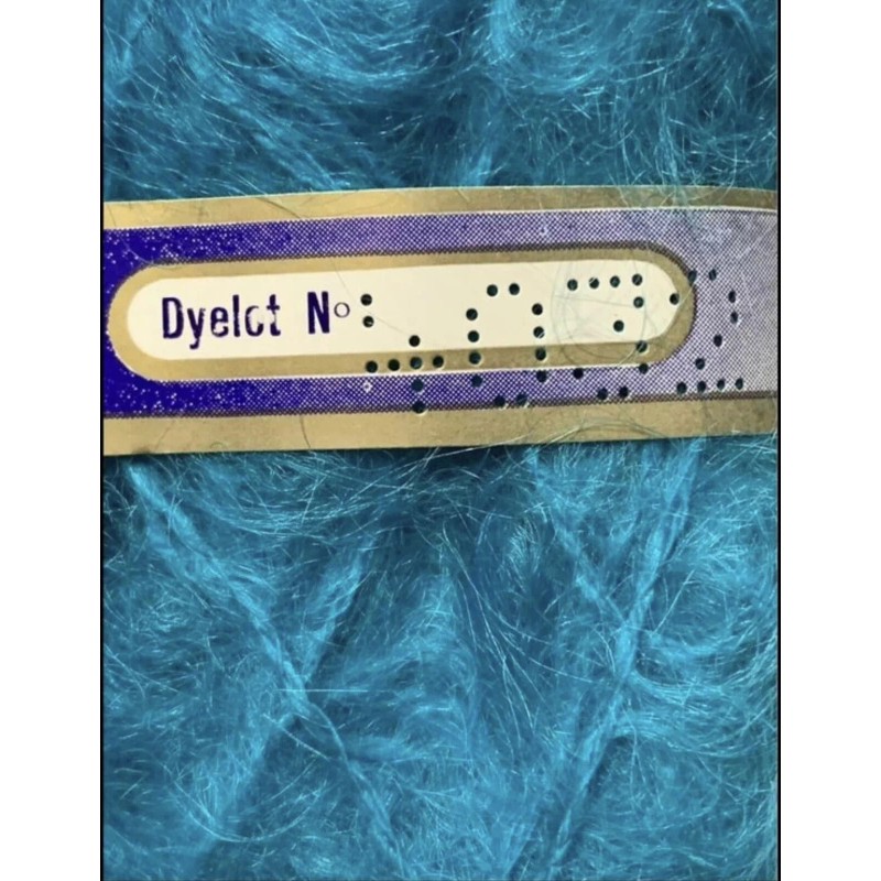 Peacocks Regina 100 %Mohair Yarn Color Peacock New ONE