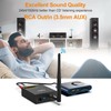 1Mii 2.4Ghz Wireless Audio Transmitter Receiver for HiFi Stereo, 320ft