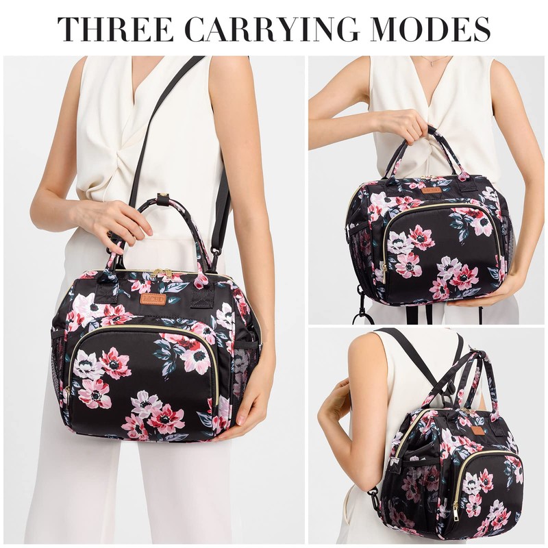 MCBD Lunch bags Insulated Lunch Box for Women,3 Carrying Way
