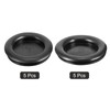 QUARKZMAN Set of 5 Rubber Grommets Round One Sided Diameter