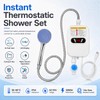 NOLITOY Electric Tankless Water Heater : Anti Scald Instant Hot