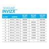 Seaguar Invizx 100% Fluorocarbon 200 Yard línea de Pesca, Transparente,