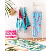 Catherine Lansfield Flamingo Cotton 76x160cm Beach Towel Blue