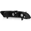 ROADFAR For Honda Accord 1998-2002 Replacement Chrome Housing Clear Reflector