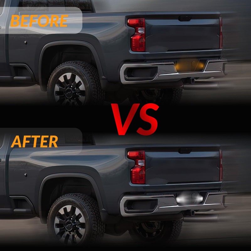 DERMOKA LED License Plate Lights For 2014-2025 Chevy Silverado GMC