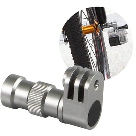 Hooshion Aluminium Alloy Bick Mount Bicycle Mount Wheel Mount Clamp Bike Extension Adapter Pole Mount for Gopro Hero Action Camera XiaoYi Camera