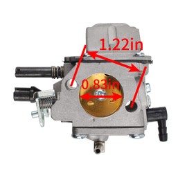 CARBBIA 1122-120-0623 1122-120-0621 Carburetor w/Tune up Kit for Stihl 064 065 066 MS640 MS650 MS660 Chainsaw for Zama C3A-S31 for Walbro WJ-67A WJ-67B WJ-76A for Tillotson HS-320A Carb for McCulloch