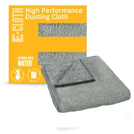 E-Cloth High Performance Dusting Cloth, Reusable Premium Microfiber Cloth for Dusting, 100 Wash Guarantee, 1 Pack, Gray Color