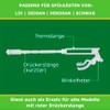 LIV Replacement Parts Set: Lever Bar, Separator Bar and Angle