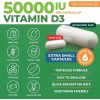 Vitamina D3 50,000iu Inmunidad Corazon 120 Capsulas Eg D72