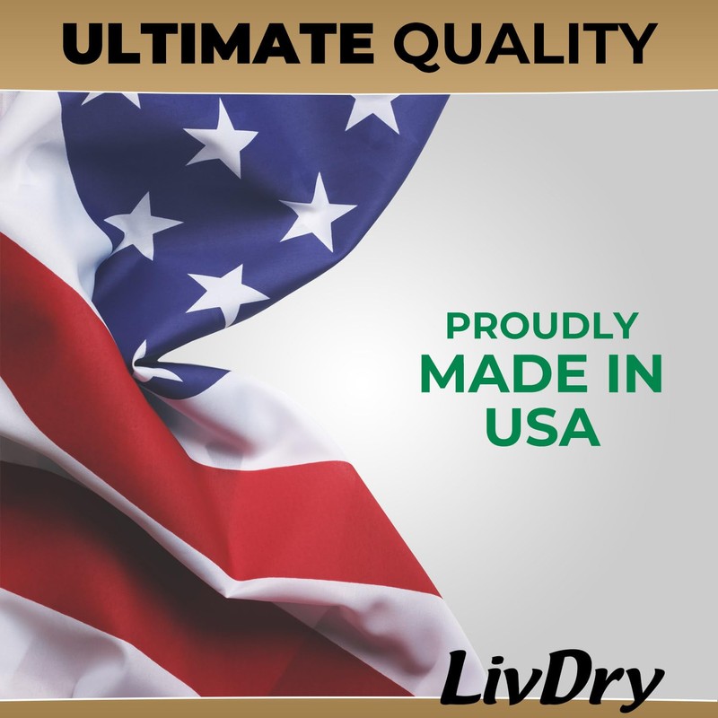 LivDry Mens Incontinence Underwear, Premium Adult Diapers for Men, Ultimate