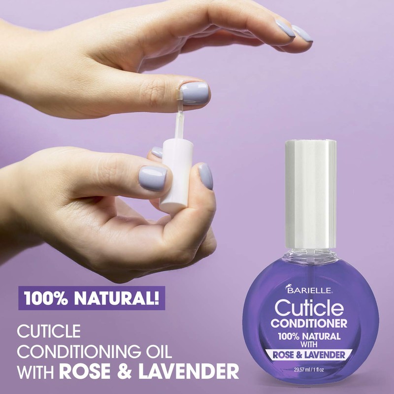 BARIELLE 100% Natural Cuticle Conditioner with Rose & Lavender 1