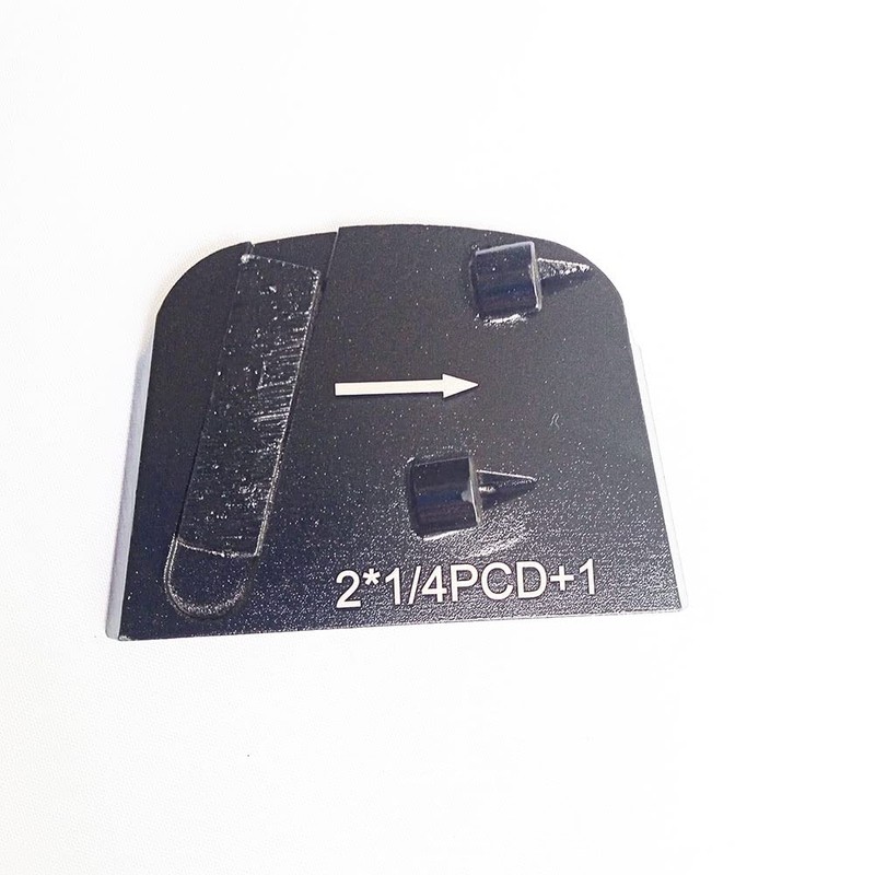 PCD Trapezoidal Disc for Concrete Mastics, Glue, Paint Coating Removal