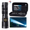 Hoxida Small Tactical Flashlights High Lumens - 1500 Meters Long