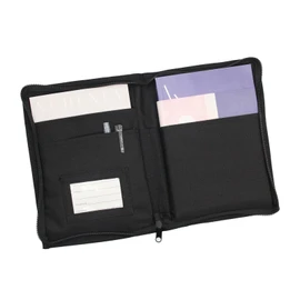 Car Glove Box Organiser, Vehicle Folder Document Folder A5, Folder with Multiple Compartments, Document Folder A5 Portable Manual Bag, Glove Box Organiser Car for Card Registration Car Accessories