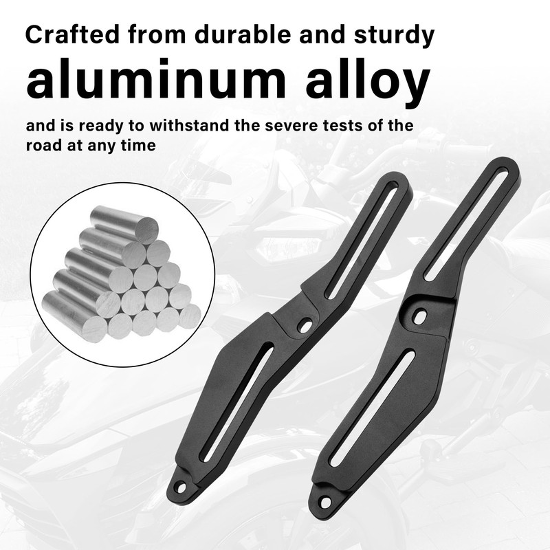 Adjustable Windshield Brackets Fit for Can-Am Spyder F3-T F3-L Windscreen