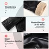GSG SINCE 1998 Womens Genuine Leather Gloves with Wool Lined