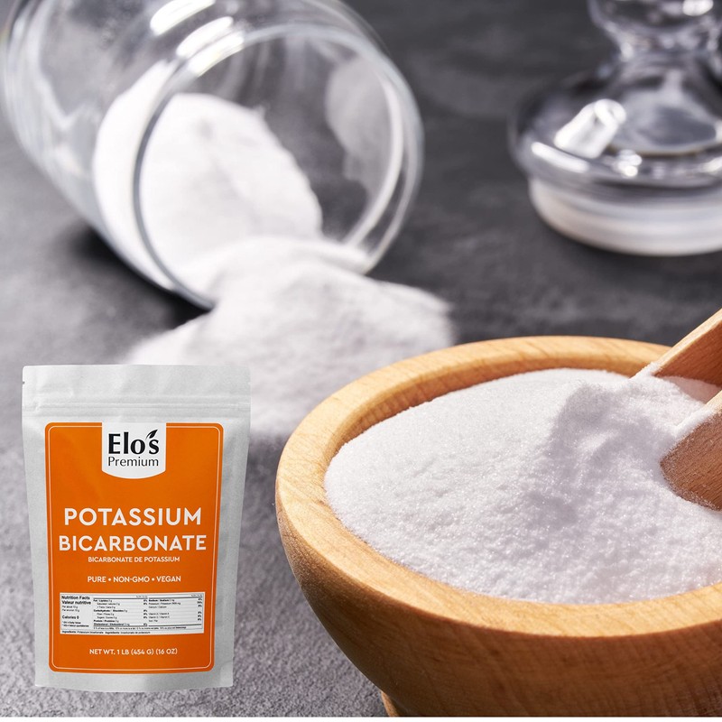 Potassium Bicarbonate (1lb) | Packed in Canada| Leavening Agent; Acid