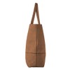 K. Carroll Accessories Oversized suede Taylor Tote in Camel