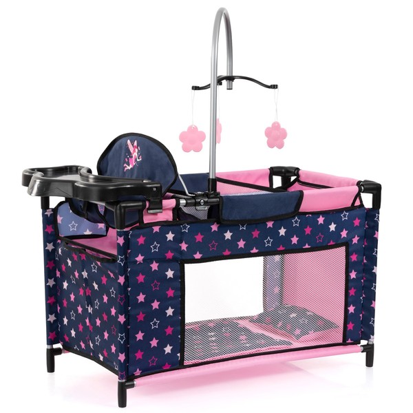 Bayer Design Dolls: Multi-Bed - Navy, Pink, Fairy, Stars -