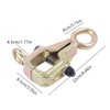 5 Ton Car Body Dent Repair Pull Clamp Mouth Pull
