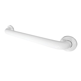 Kingston Brass GB1218CSW Made to Match 18-Inch Stainless Steel Grab Bar, White