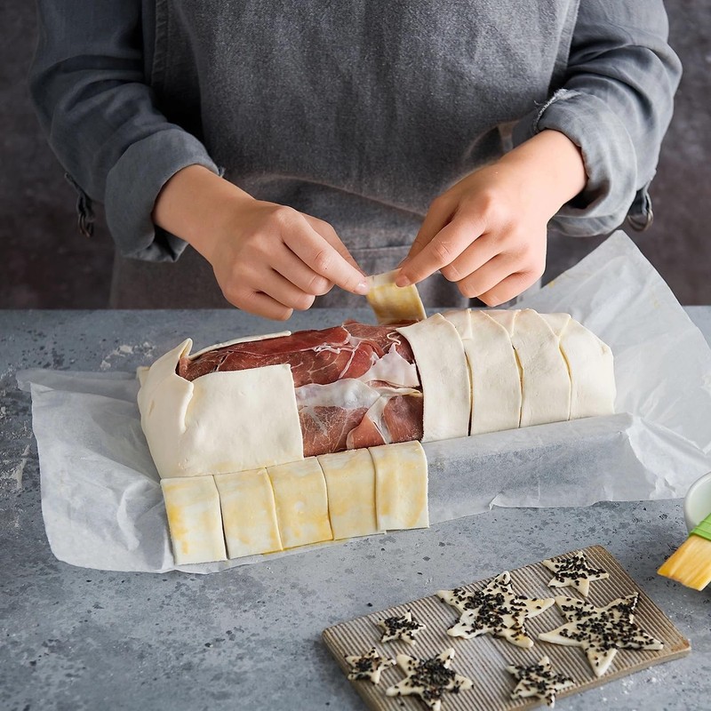 Betty Bossi Baking tray fillet in dough, braided pattern set