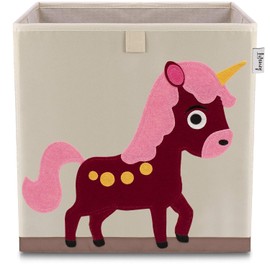 Lifeney Children's Storage Box I Practical Storage Box for Any Nursery I Kids Play Box Cute Toy Box I Basket for Storage of Kids Toys