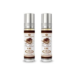 Al-Rehab Choco Musk Concentrated Perfume Rollerball for Unisex, 0.2 Ounce (Pack of 2)