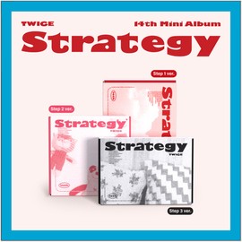 TWICE STRATEGY 14 Mini álbum (Step4 Ver - Dahyun Digipack Ver)