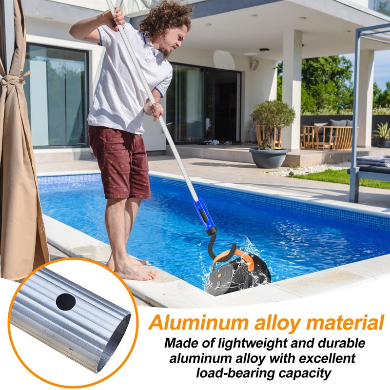Pool Pole Hooks for Robotic Pool Cleaner with 2 PCS