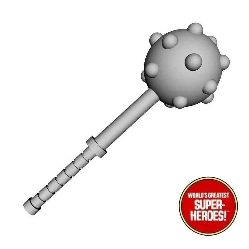 Mego FTC Hawkman 3D Printed Custom Mace for WGSH 8”