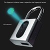 Smart Padlock Fingerprint Bluetooth APP Lock IP65 Waterproof AntiTheft for